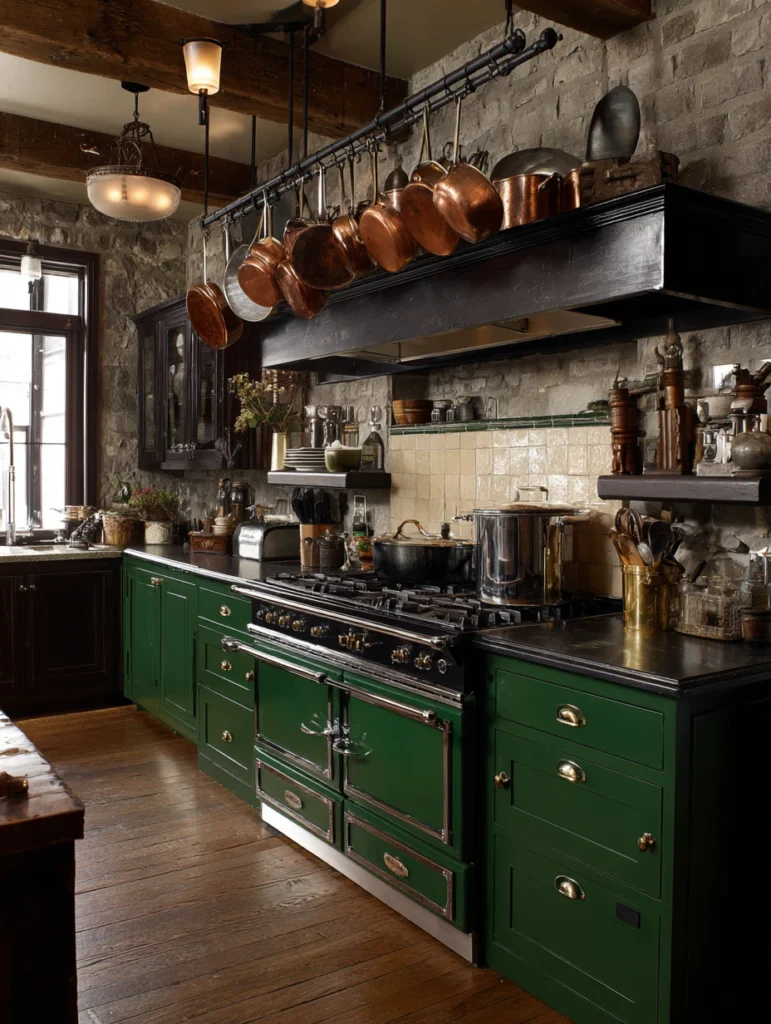 Aesthetic Scottish Kitchen Ideas: Cast Iron Range as the Kitchen Heart