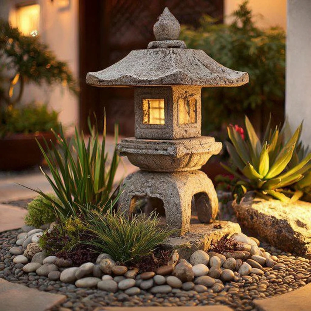 9 Japanese Garden Lantern