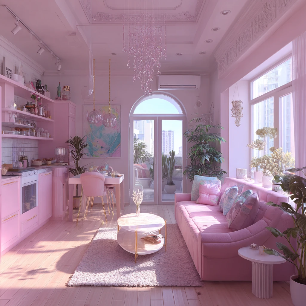Dreamy Girly Apartment Ideas