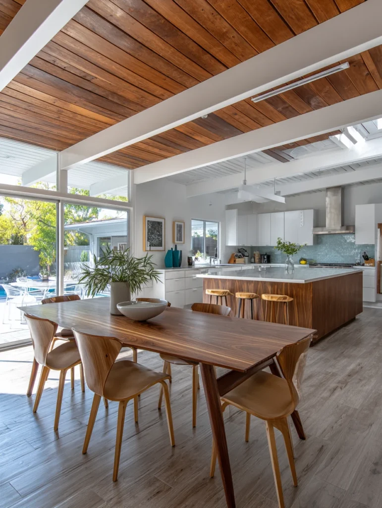 Mid-Century Modern Kitchen Ideas: Choose Tapered Leg Furniture