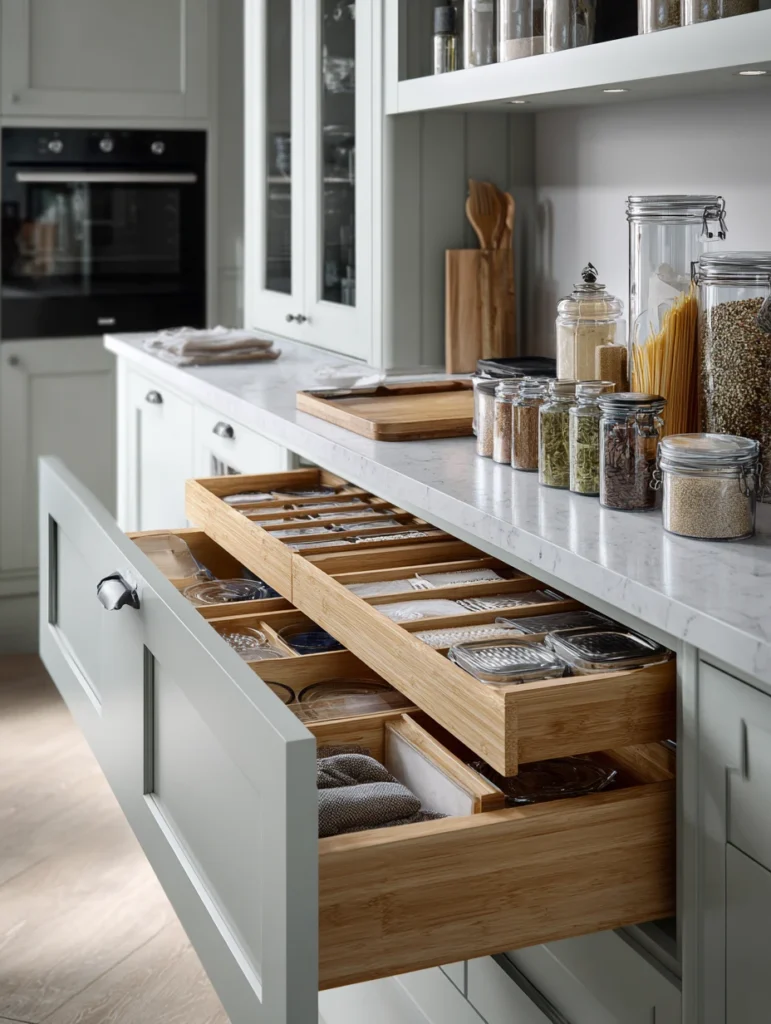 Scandinavian Kitchen Design Ideas: Incorporate Functional Storage Solutions