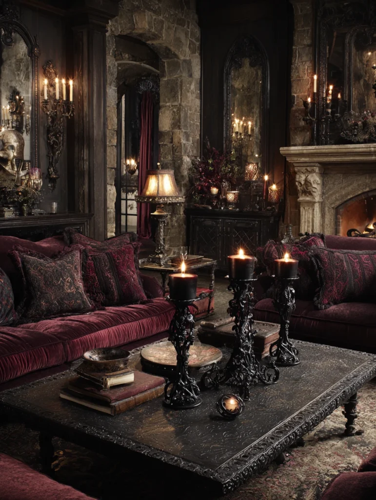 Italian Coffee Table Styling Ideas: Incorporate Wrought Iron Accents