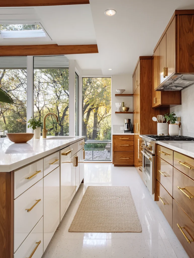 Mid-Century Modern Kitchen Ideas: Add Vintage-Inspired Hardware