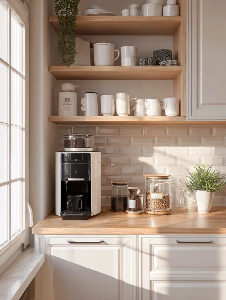 Scandinavian Kitchen Design Ideas: Create a Coffee Station