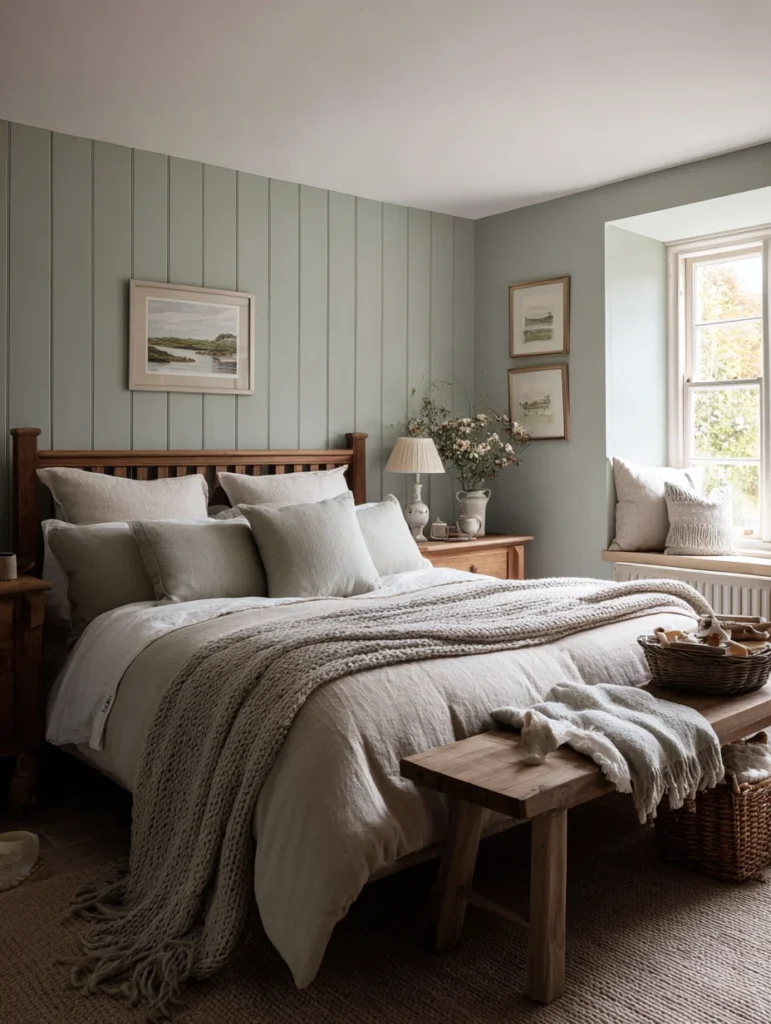 Aesthetic Irish Bedroom Ideas: Paint Walls in Soft, Muted Tones