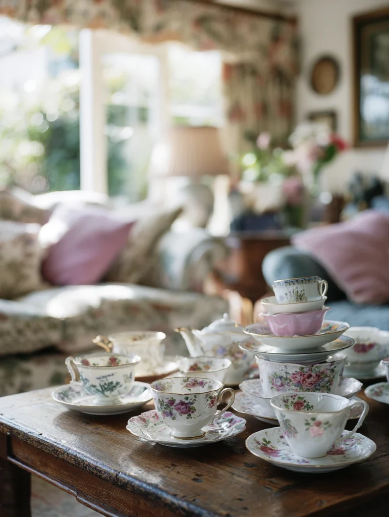 Irish Coffee Table Styling Ideas: Create a Cozy Moment with a Teacup Display