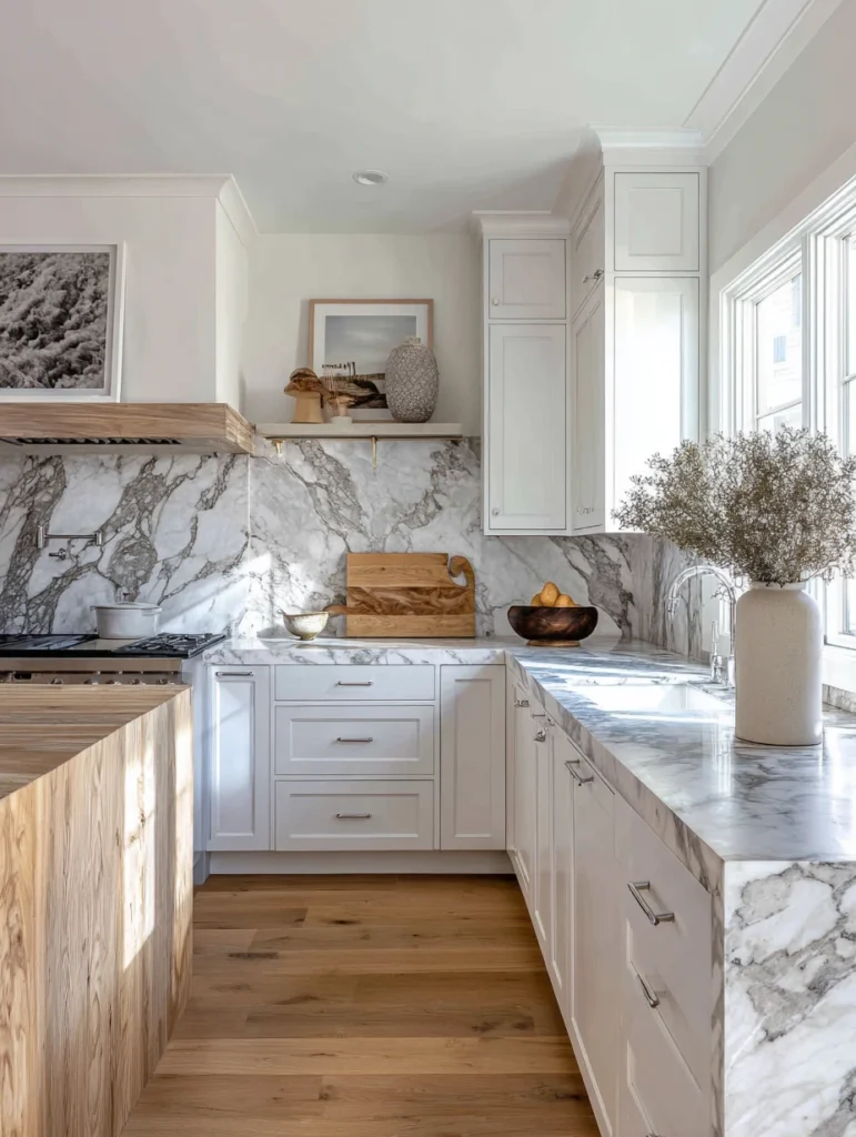Scandinavian Kitchen Design Ideas: Incorporate Natural Stone Elements