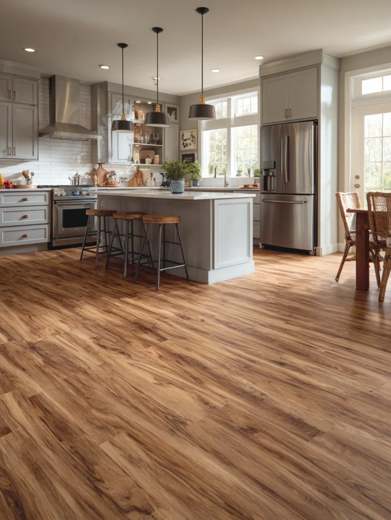 Stylish Kitchen Flooring Ideas: Laminate Flooring for Easy Maintenance