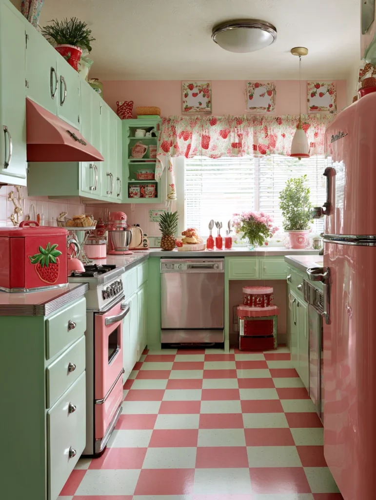 Strawberry Kitchen Decor Ideas: Strawberry Bread Box