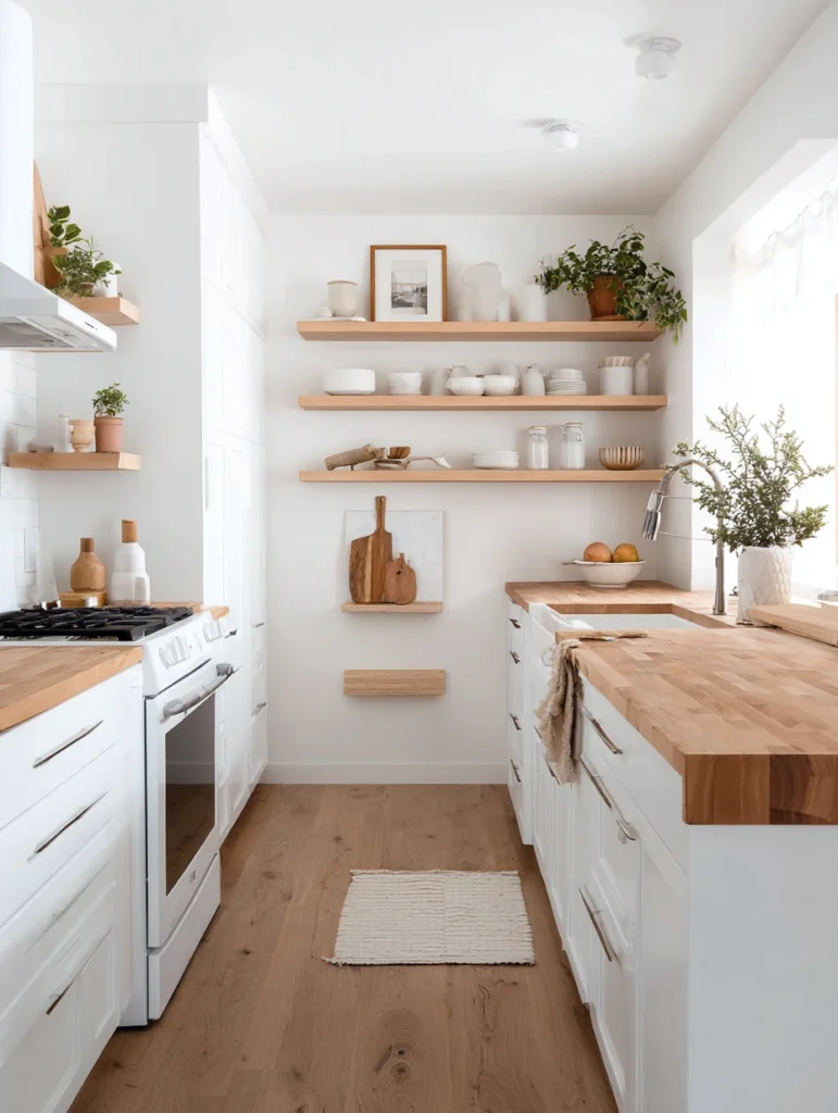 Scandinavian Kitchen Design Ideas: Embrace Natural Wood Accents