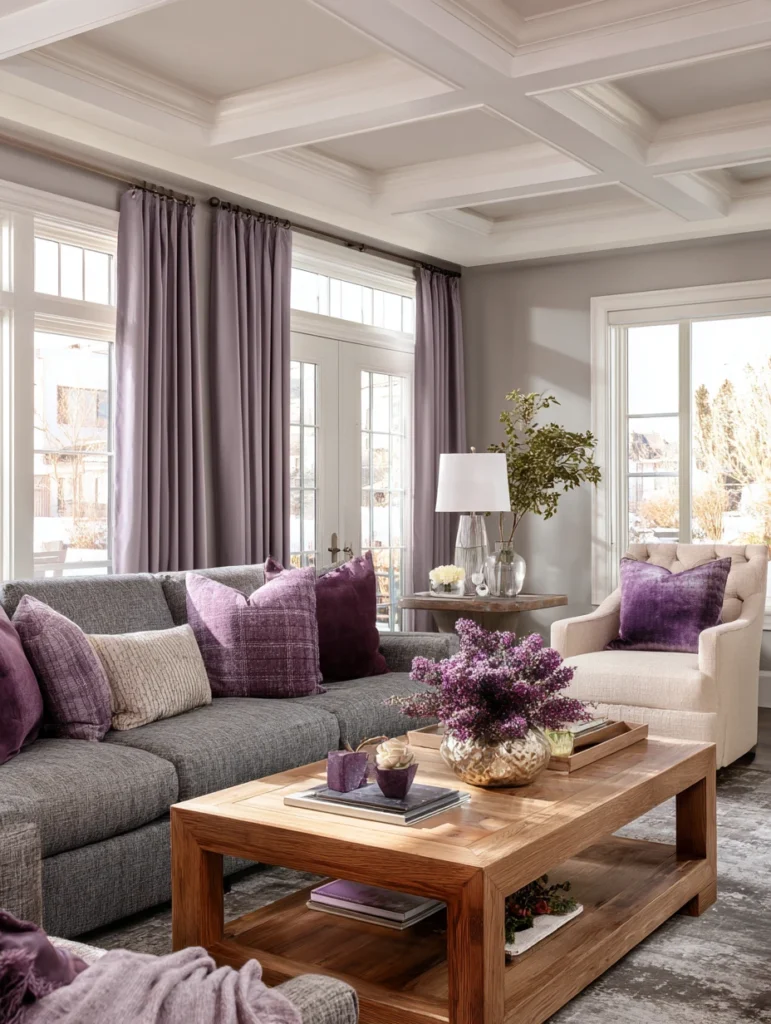 Aesthetic Scottish Living Room Ideas: Heather-Inspired Color Palette