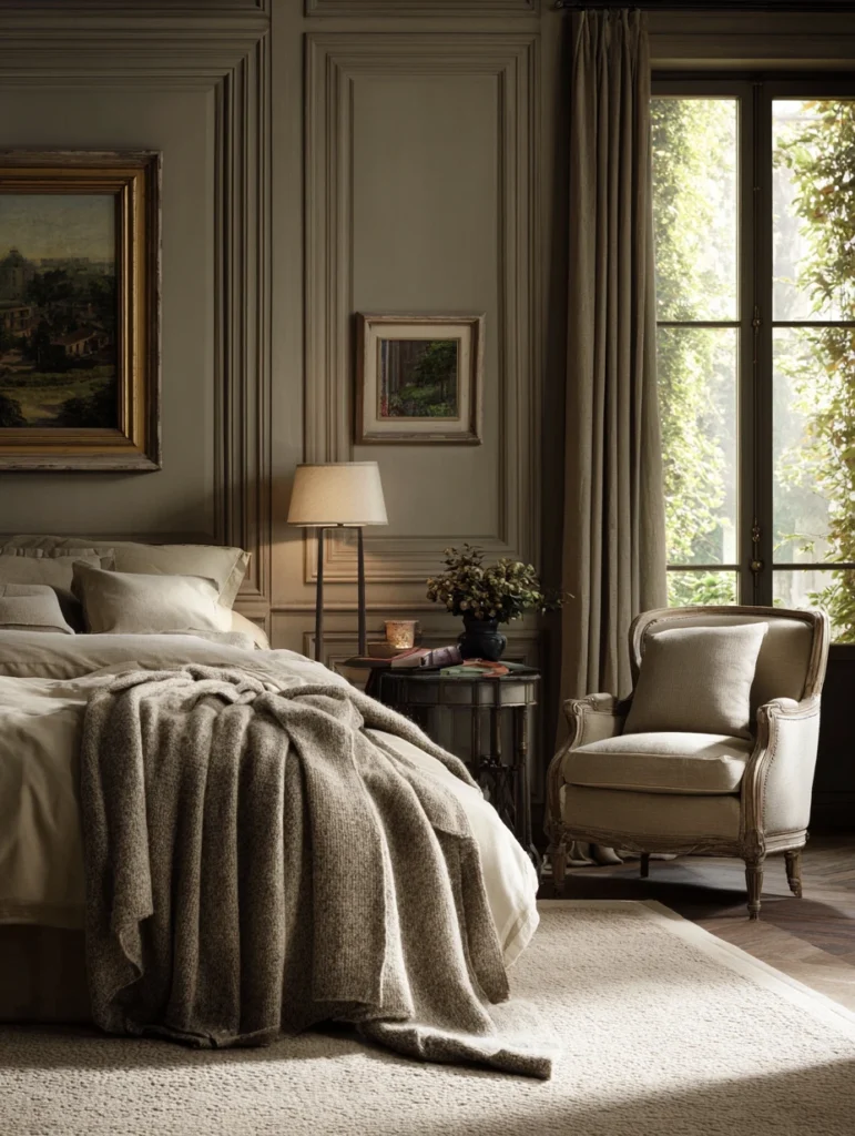 Aesthetic Italian Bedroom Ideas: Cashmere or Wool Throws