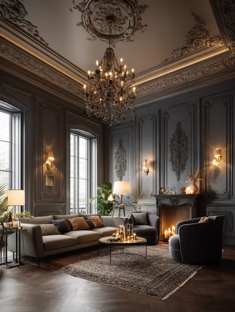 Modern Victorian Living Room Design Ideas: Create Ambiance With Layered Lighting