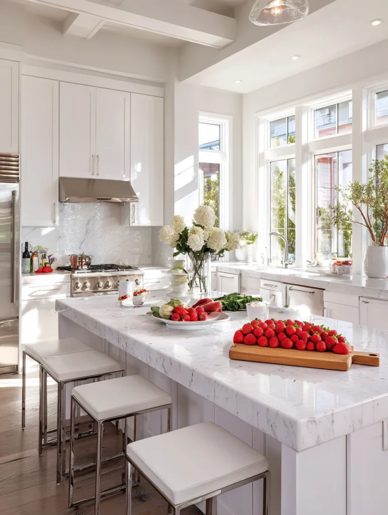 Strawberry Kitchen Decor Ideas: Strawberry Cutting Board