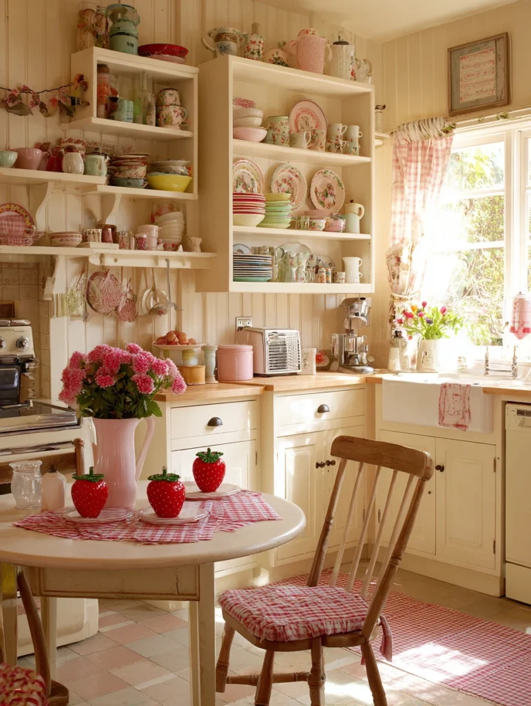 Strawberry Kitchen Decor Ideas: Strawberry Salt and Pepper Shakers