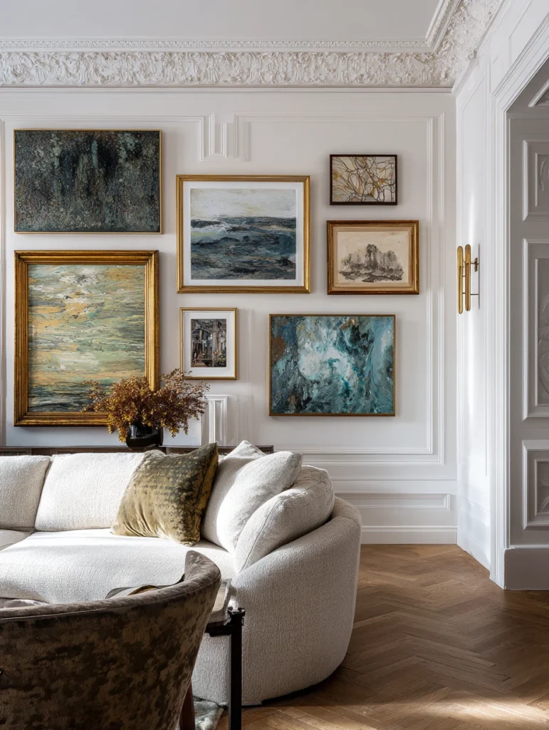 Modern Victorian Living Room Design Ideas: Blend Antique and Contemporary Art