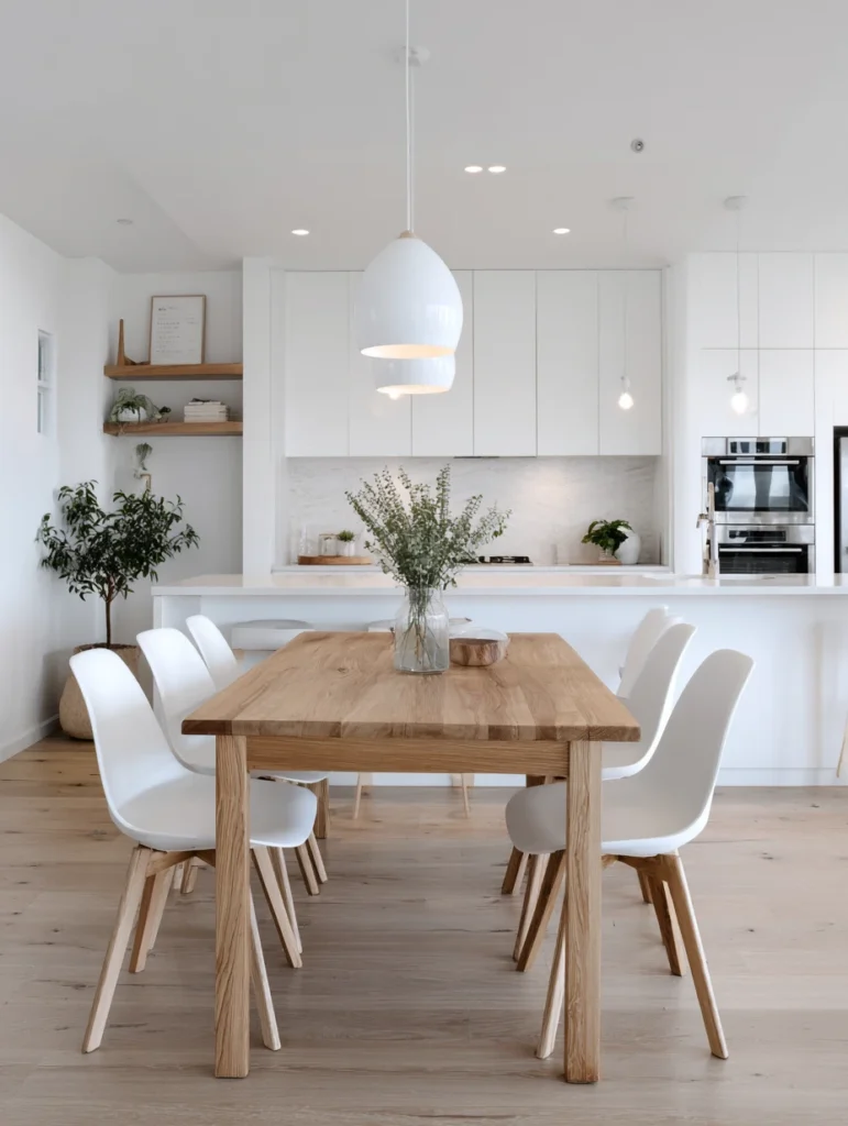 Scandinavian Kitchen Design Ideas: Choose Simple, Clean-Lined Furniture
