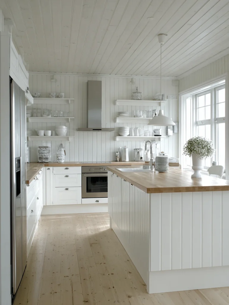 Stunning Swedish Kitchen Ideas: Integrated Appliances for Seamless Look