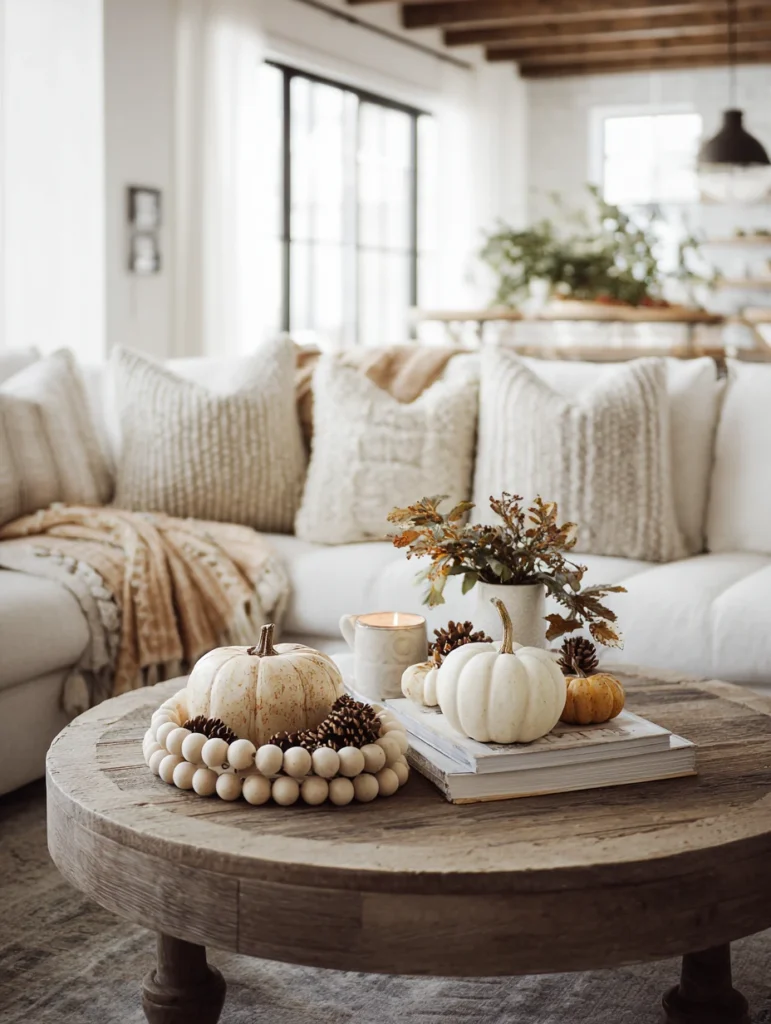 Elegant Round Coffee Table Styling Ideas: Create Seasonal Vignettes That Evolve
