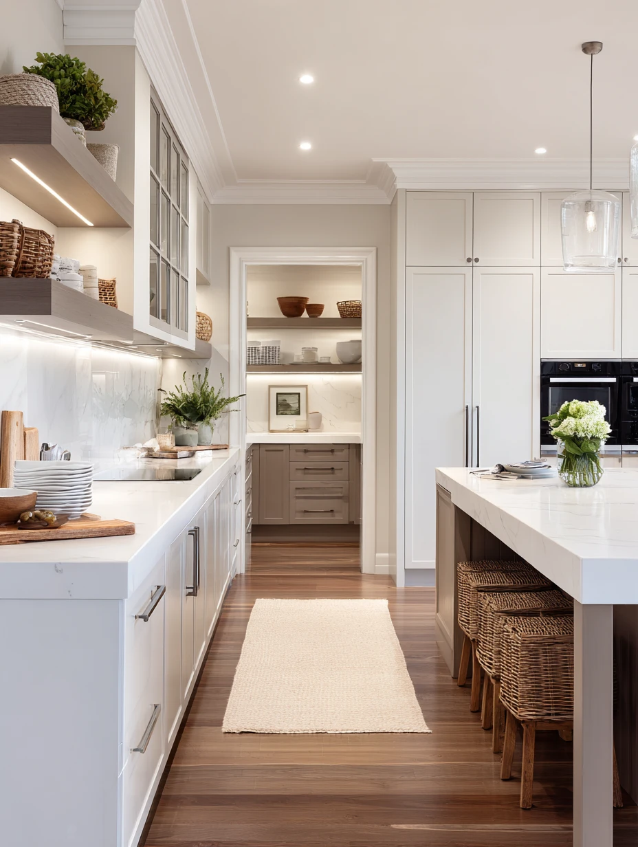 White and Beige Kitchen Ideas