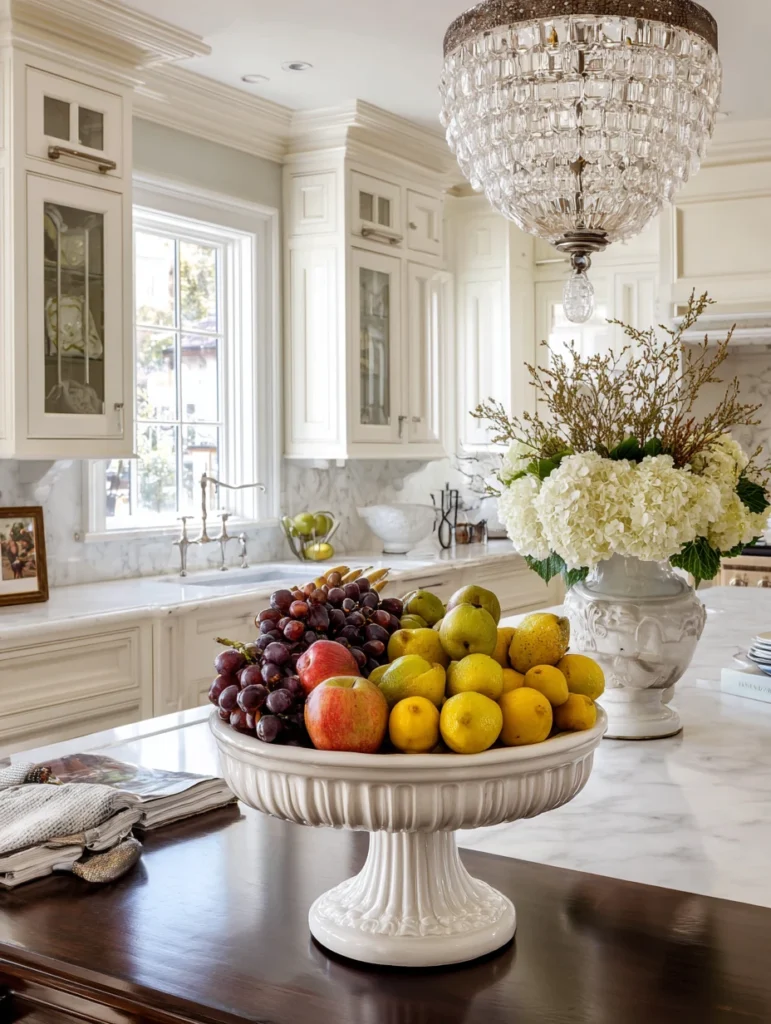 Creative Fruit Basket Ideas for Your Kitchen: Pedestal Fruit Stand