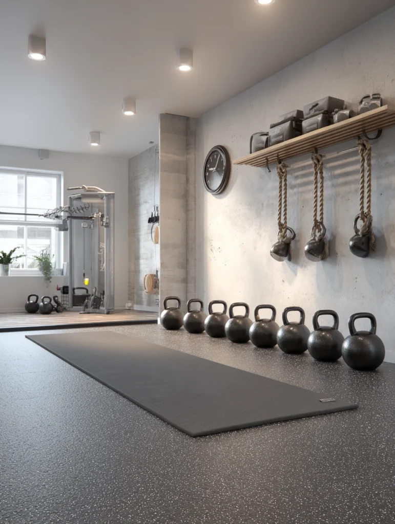 Home Gym Ideas: Design a Functional Training Zone with Kettlebells
