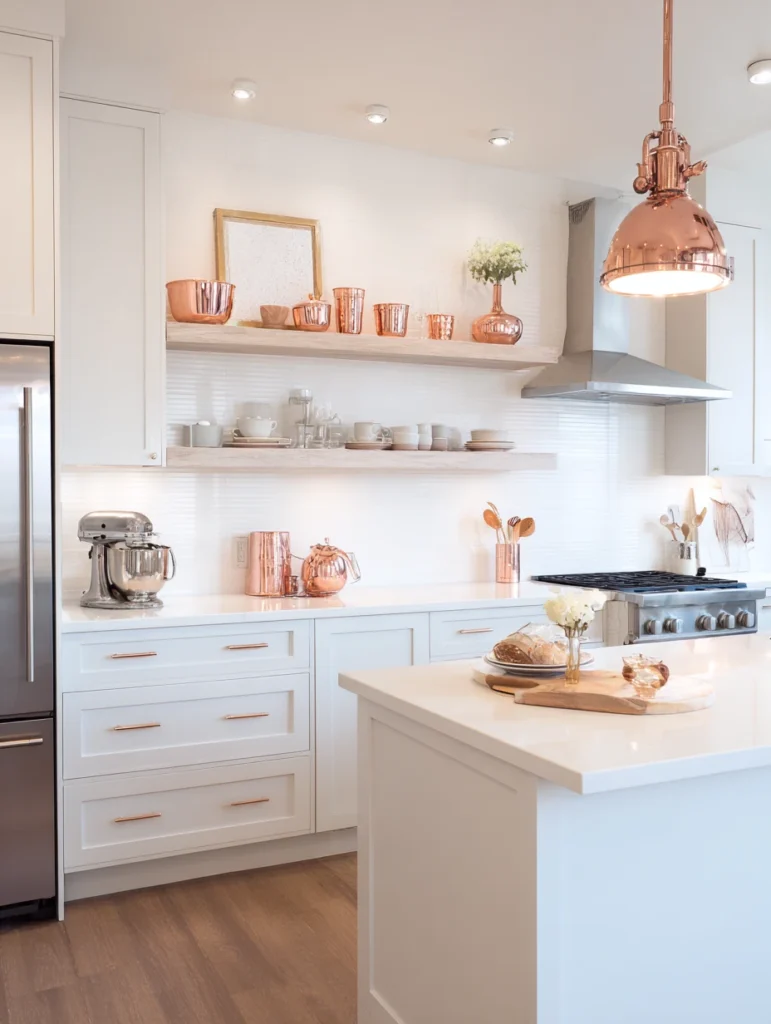 Rose Gold Kitchen Ideas: Rose Gold Measuring Cups and Spoons