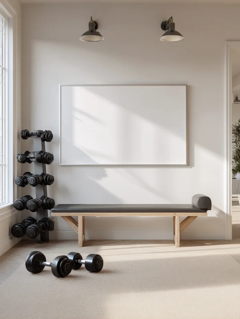 Home Gym Ideas: Add a Whiteboard for Tracking Progress