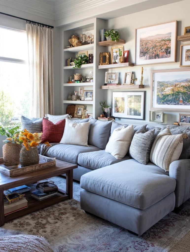 Grey Couch Living Room Ideas: Add Personal Touches