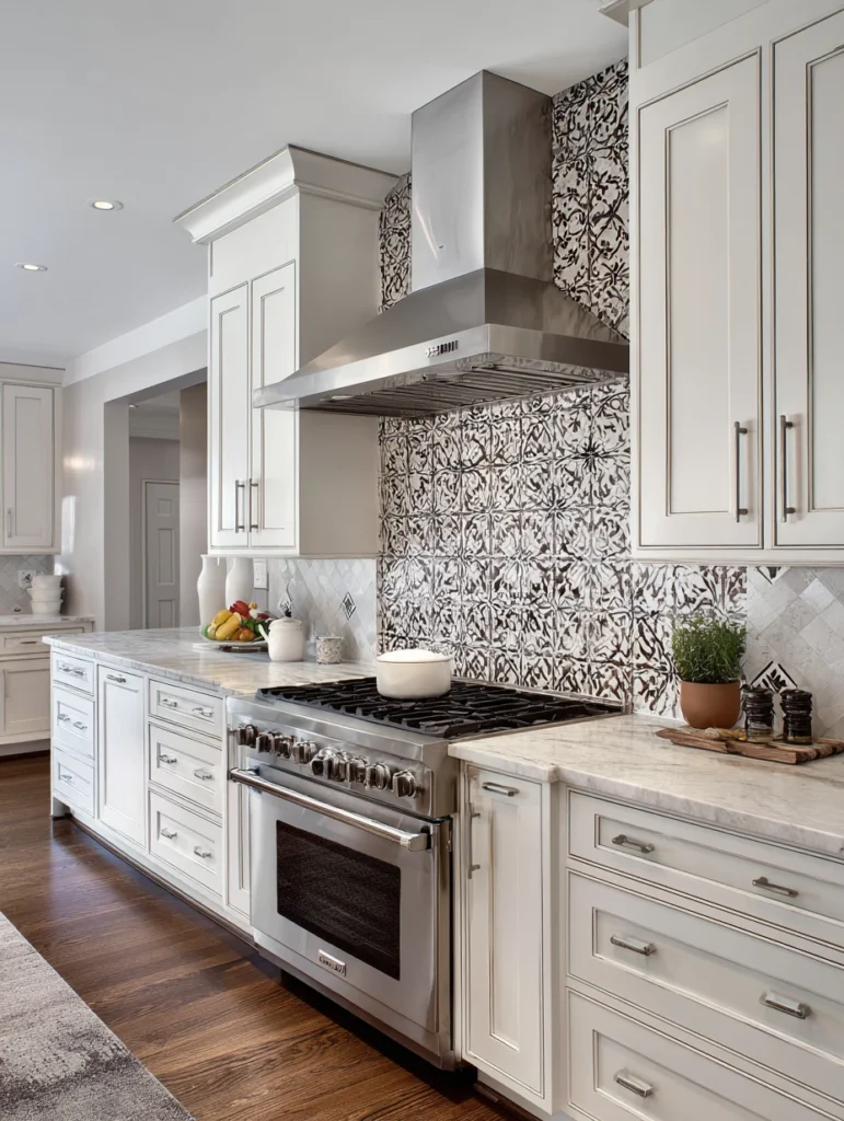 Elegant Kitchen Ideas: Backsplash Drama Without the Drama