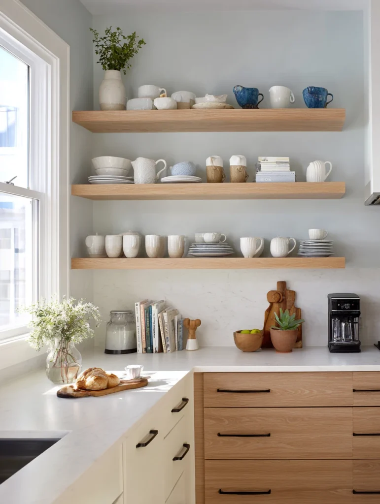 Kitchen Ideas on a Budget: Add Open Shelving