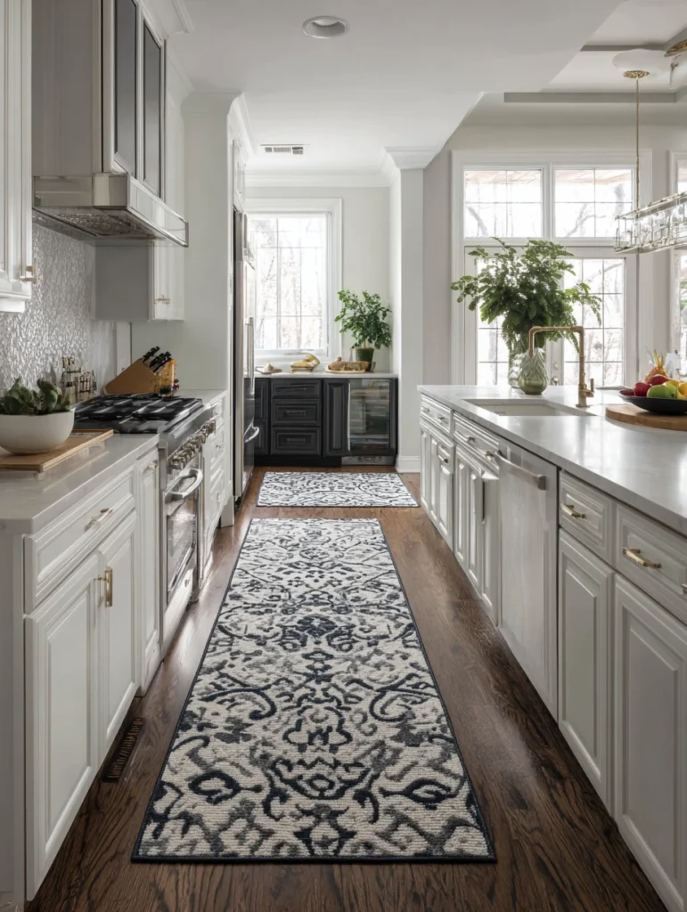 Elegant Kitchen Ideas: The Perfect Kitchen Rug Situation