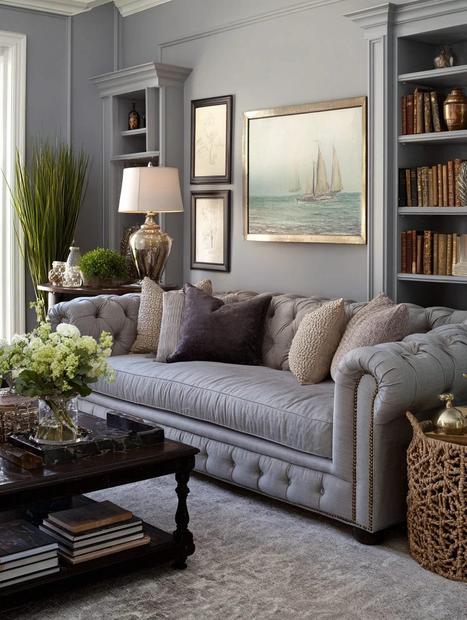 Grey Couch Living Room Ideas