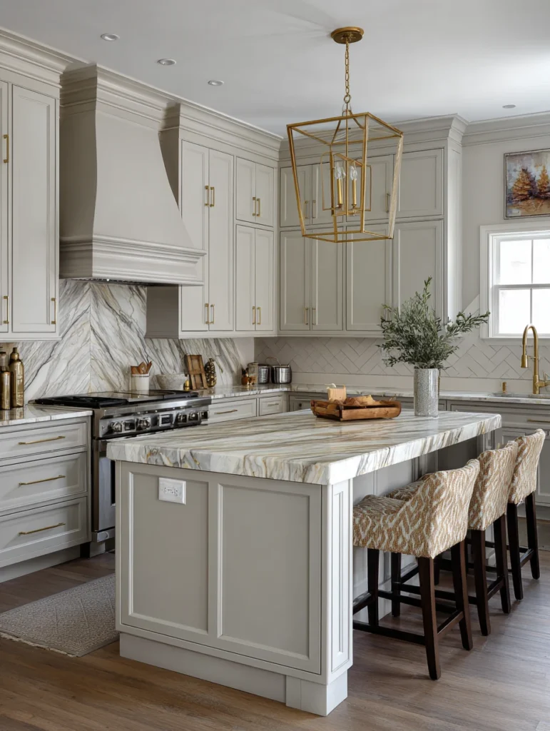 Grey and Beige Kitchen Ideas