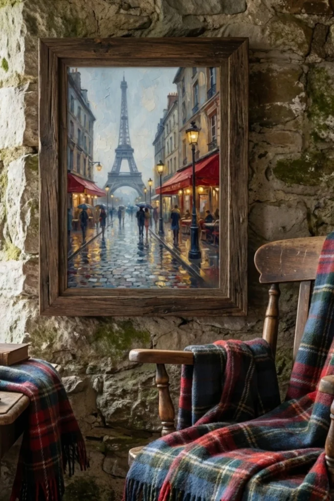Paris Oil Painting Wall Art