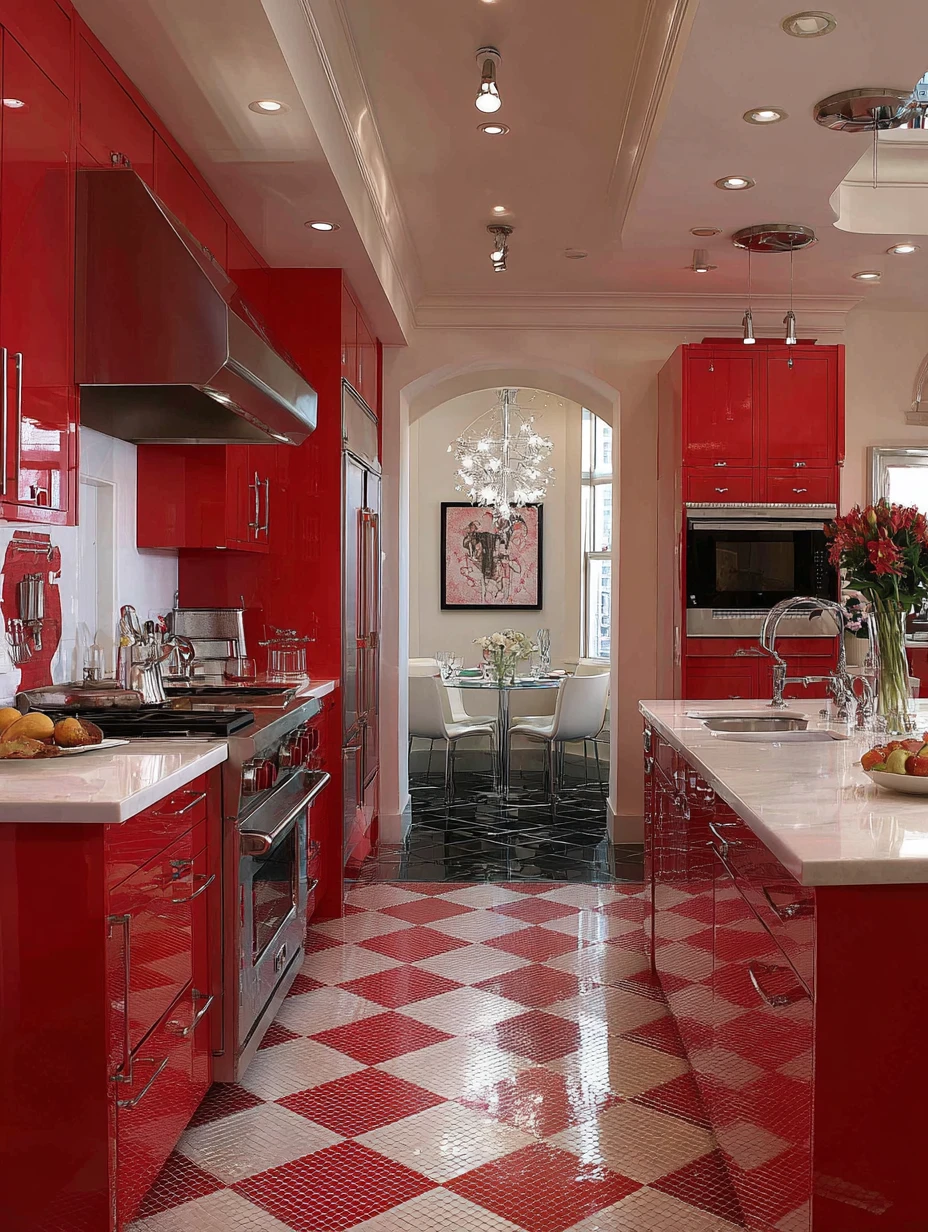 Red Kitchen Decor Ideas