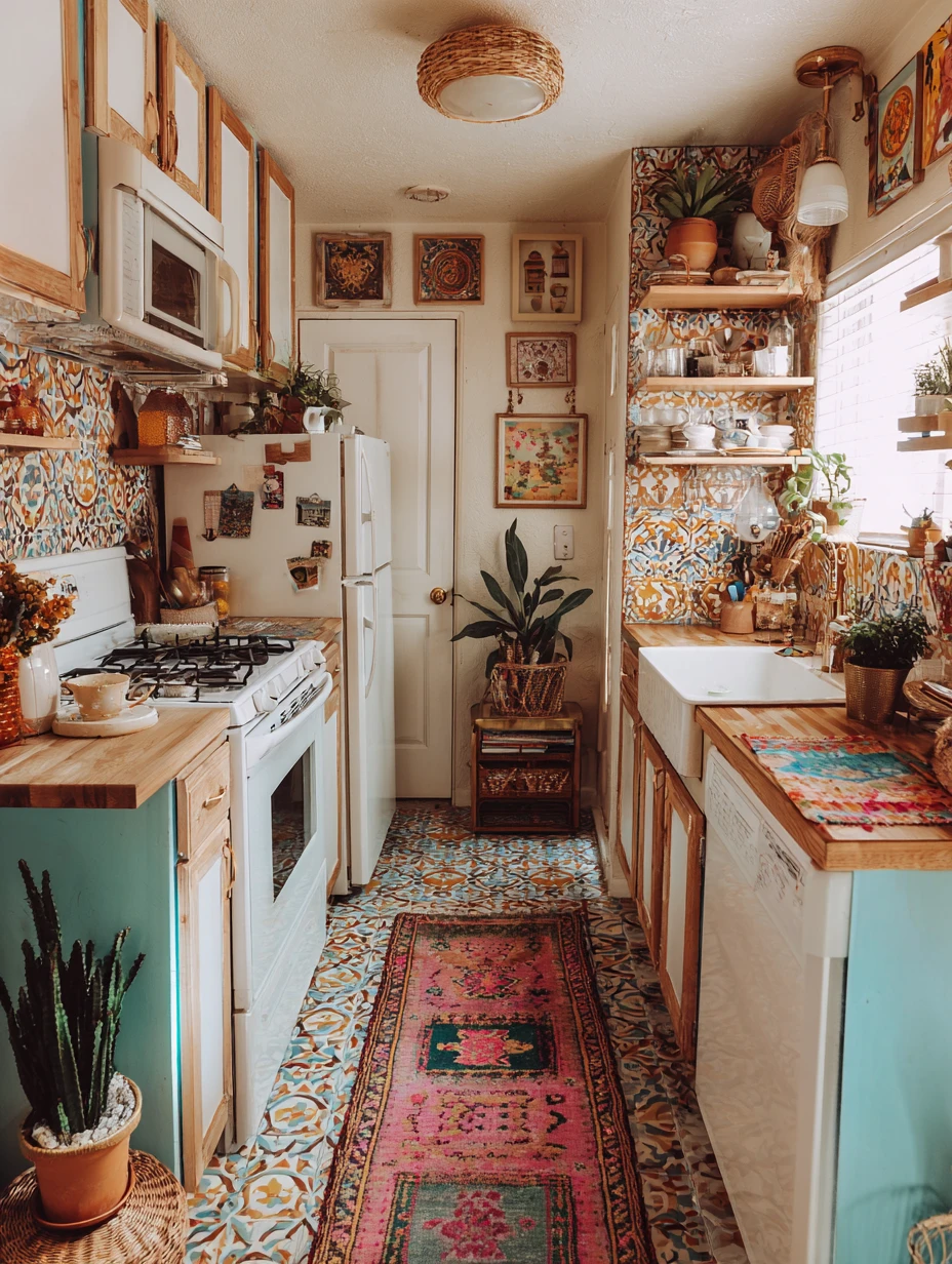 Small Boho Kitchen Ideas