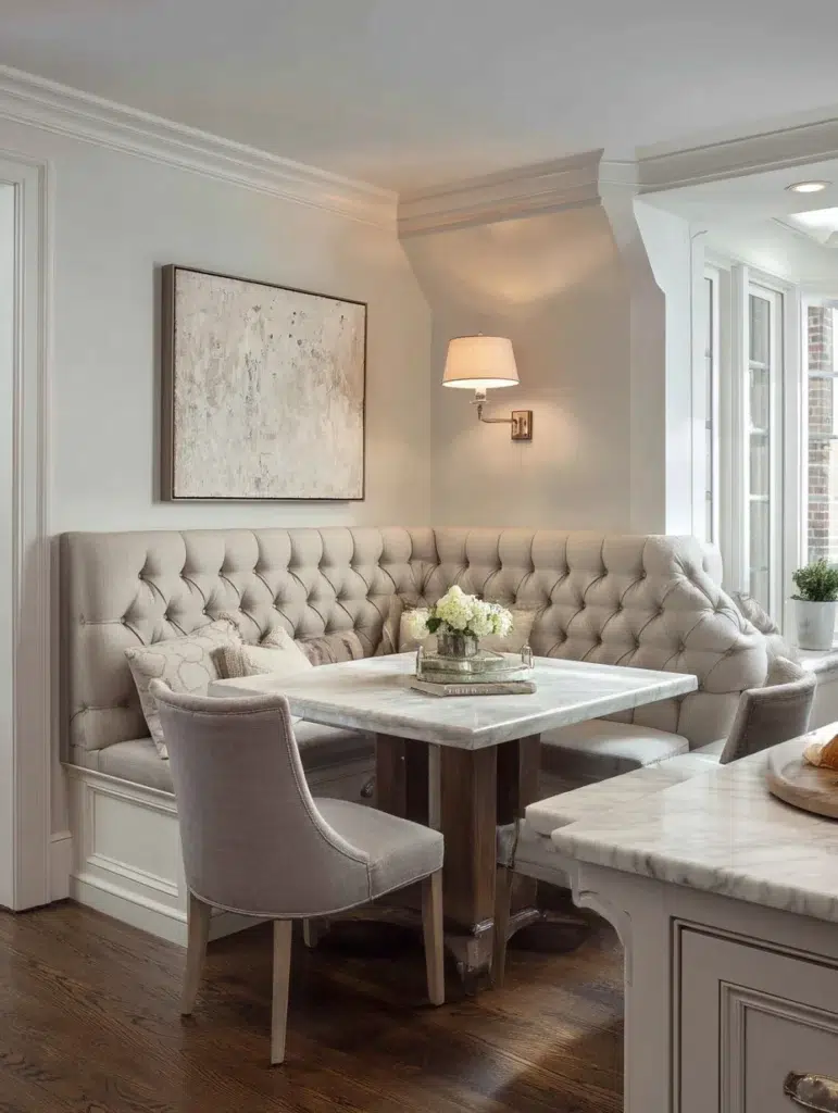 10 Banquette with Tufted Back