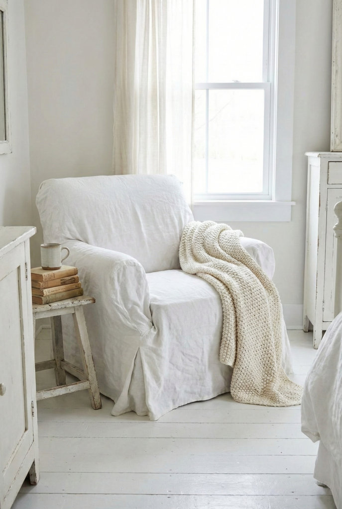 10. Slipcovered Chairs