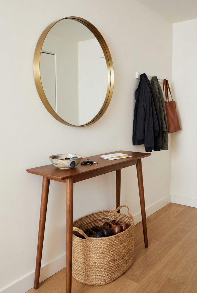 10. The Curated Entryway Drop Zone