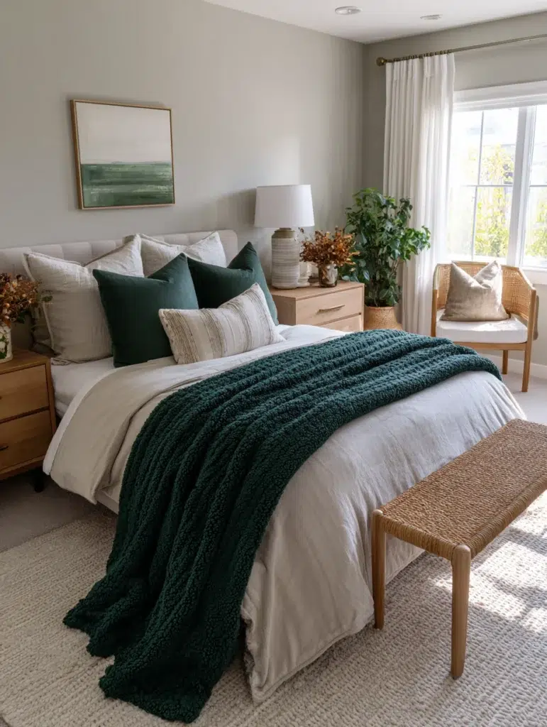 11 Jewel Tone Throw Blanket