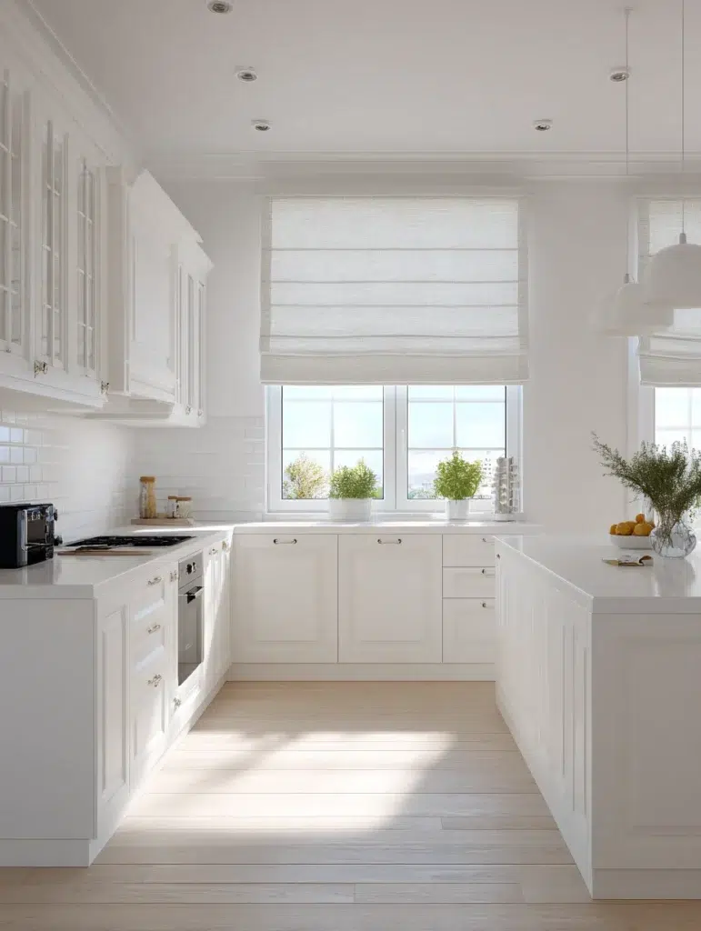 12 Choose White Roman Shades