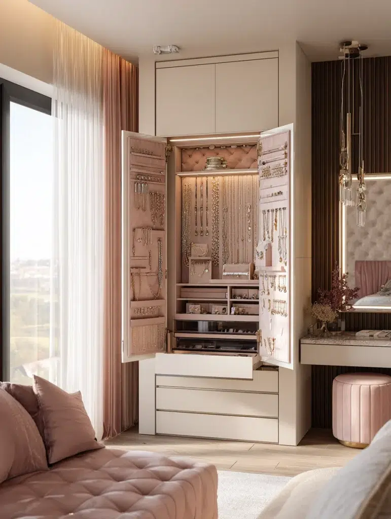 12 Wardrobe with Jewelry