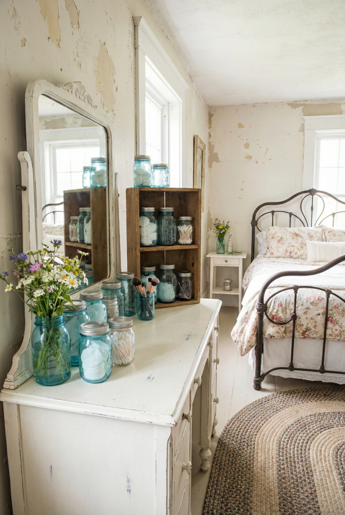 13. Mason Jar Storage