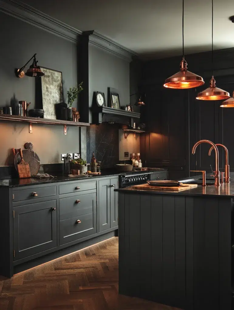 15 Charcoal Grey Cabinets