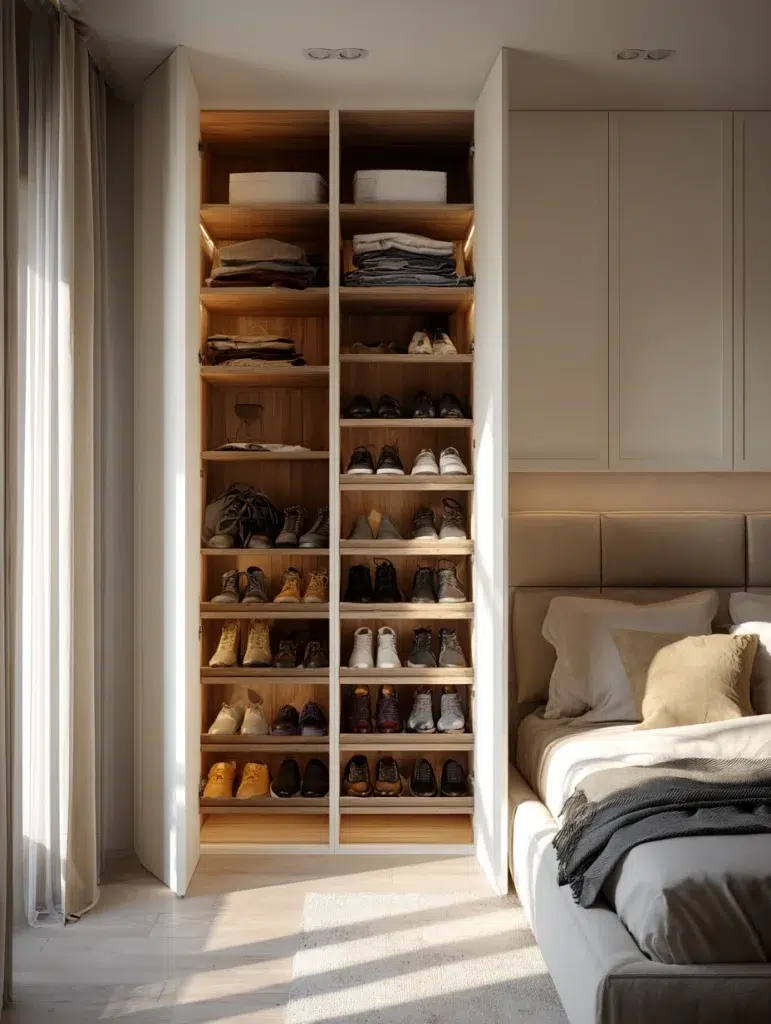 15 Wardrobe with Shoe Rack