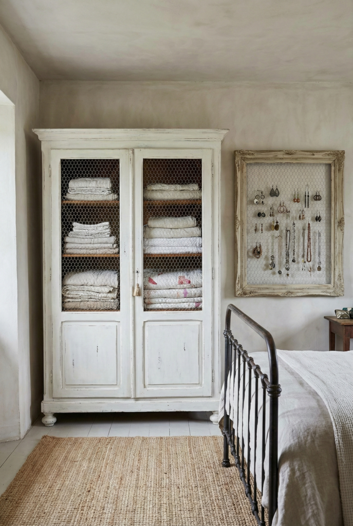 15. Chicken Wire Accents