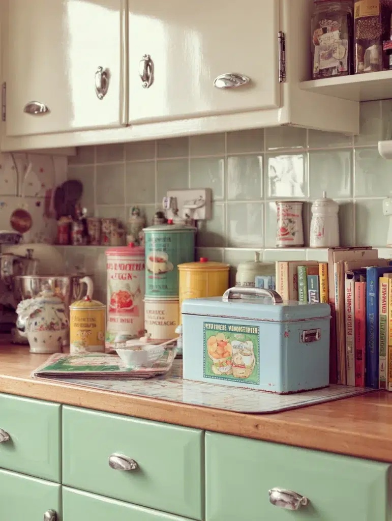 16 Vintage Recipe Box