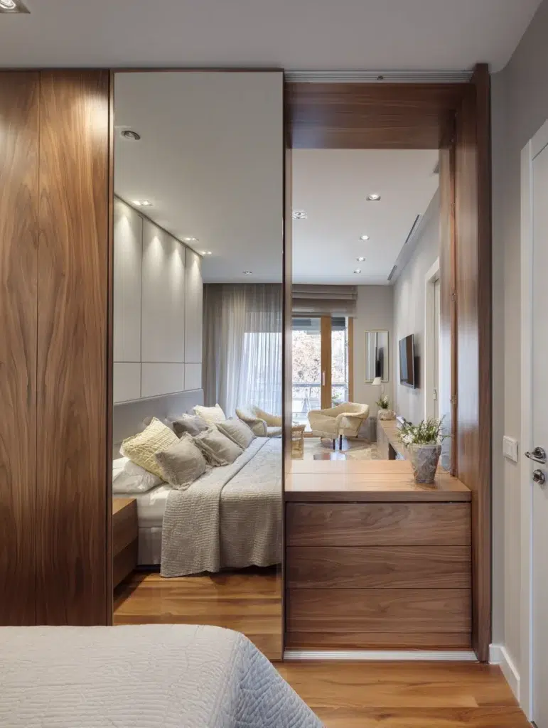 16 Wardrobe with Full Length