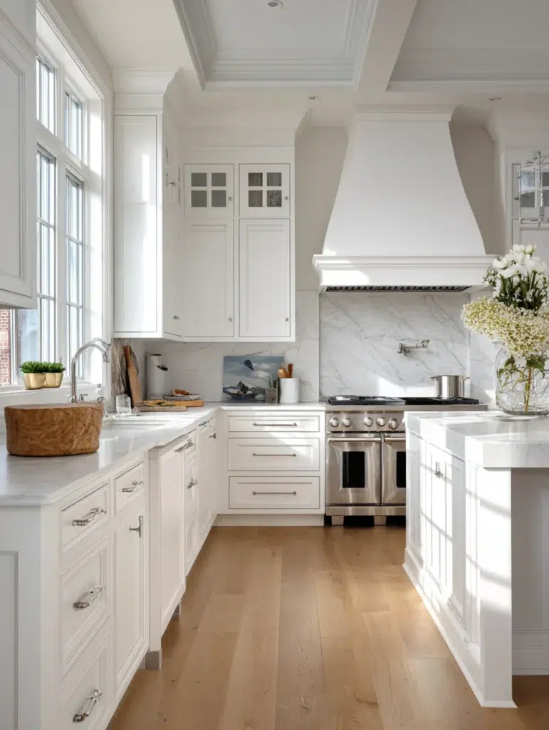 17 Install a White Range Hood